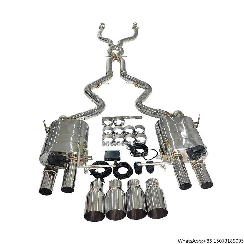 

JTLD Performance Exhaust System Exhaust Valvetronic Catback for E90 E92 M3 E9X Exhaust Valved Muffler Escapes Pipes