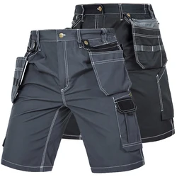 Men Casual Shorts Fashion Multi Pocket Cargo Pants Knee Length Work Casual Short Pants Plus Size 5XL