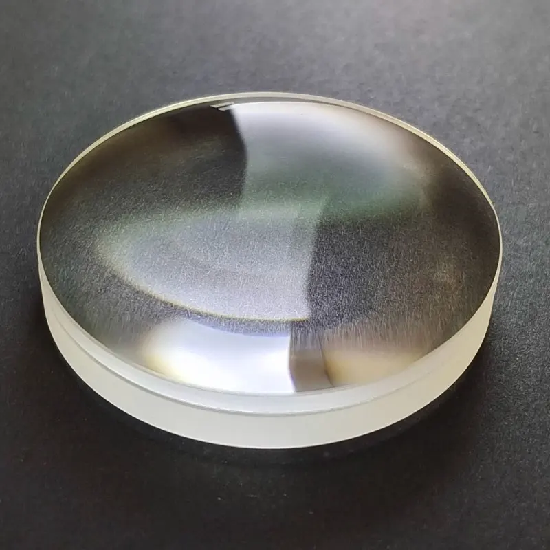 

50.8mm Optical Lens Double Glued Lens Focal Length 80mm Double-Sided Anti-Reflection Coating 400-1100nm for Projector Camera