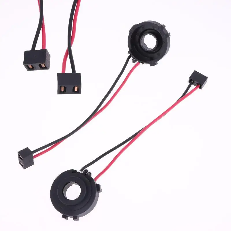 2 pezzi basi faro fermi per Golf 7 MK7 MK6 Tiguan Sharan Multivan Touran Scirocco Passat B7 H7 adattatori presa LED