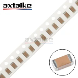 100 pz 1206 SMD Chip condensatore ceramico multistrato 0.5pF - 100uF 100pF 1nF 10nF 100nF 0.1uF 1uF 2.2uF 4.7uF 10uF 47uF 103 104 106