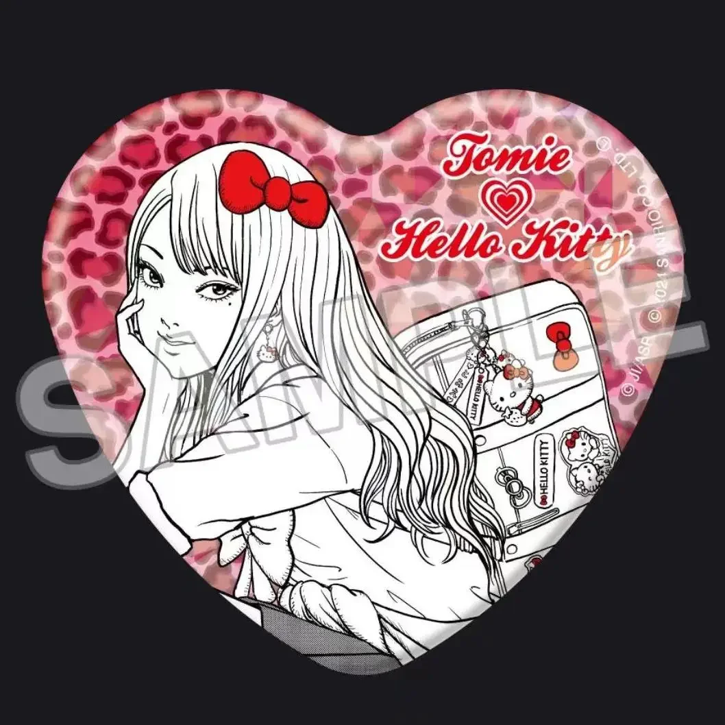 Sanrio spilla Stand Ito Junji Tomie Co-branded Barji fatto in casa Doujin Taniko High-look Kawaii Badge spilla Stand ornamento