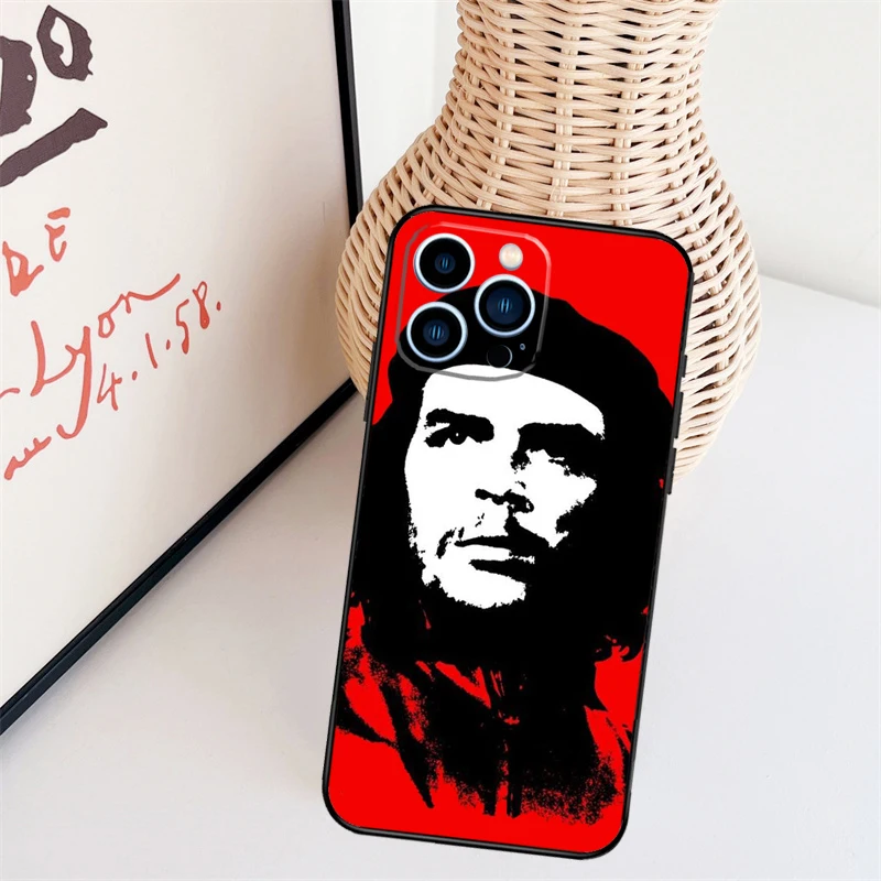 Che Guevara Case For iPhone 11 12 13 14 16 15 Pro Max Mini X XS Max XR Plus Cover Coque