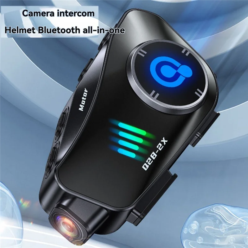 

Q28-2X Гарнитура для мотоциклетного шлема WIFI, Bluetooth, HD 1080P Рекордер для вождения и беспроводная камера для записи вызовов и видео-AB01