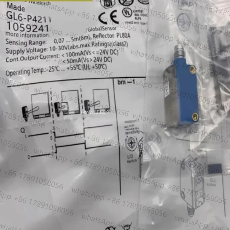 

New Photoelectric Sensor GL6-P4212 GL6-P4211