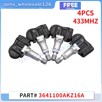 3641100 AKZ16A TPMS 4 ADET Lastik Sensörü Büyük Duvar Wingle5 C50 Haval H6 M6 Lastik Basıncı İzleme Sistemi 433 MHZ