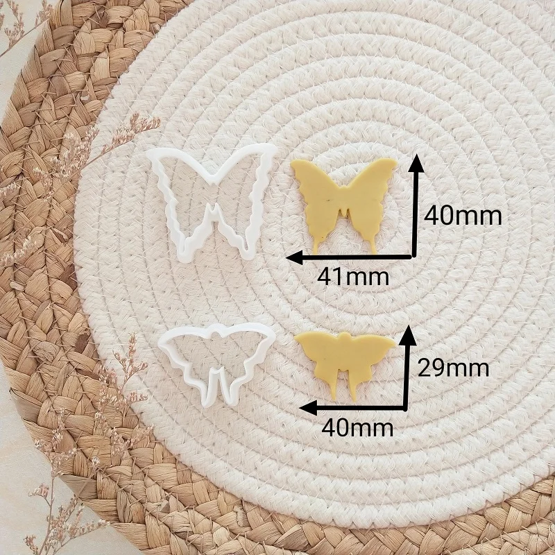 New Earrings Polymer Clay Molds Snake/Rabbit/Butterfly Soft Pottery Clay Cutters DIY Earring Jewelry Pendant Making Clay Tools