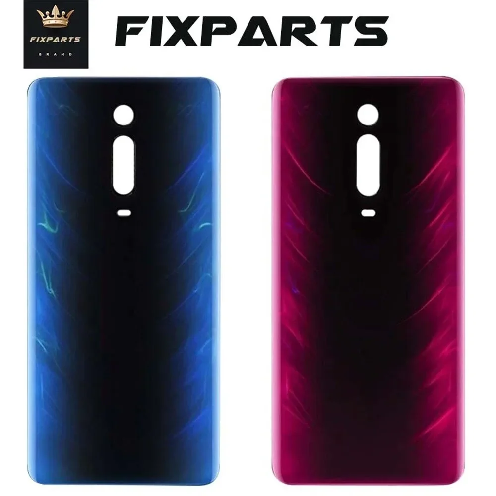 For Redmi K20 Battery Cover Back Glass Panel Rear Door Case For Xiaomi Mi 9T Pro Back Cover With Adhesive