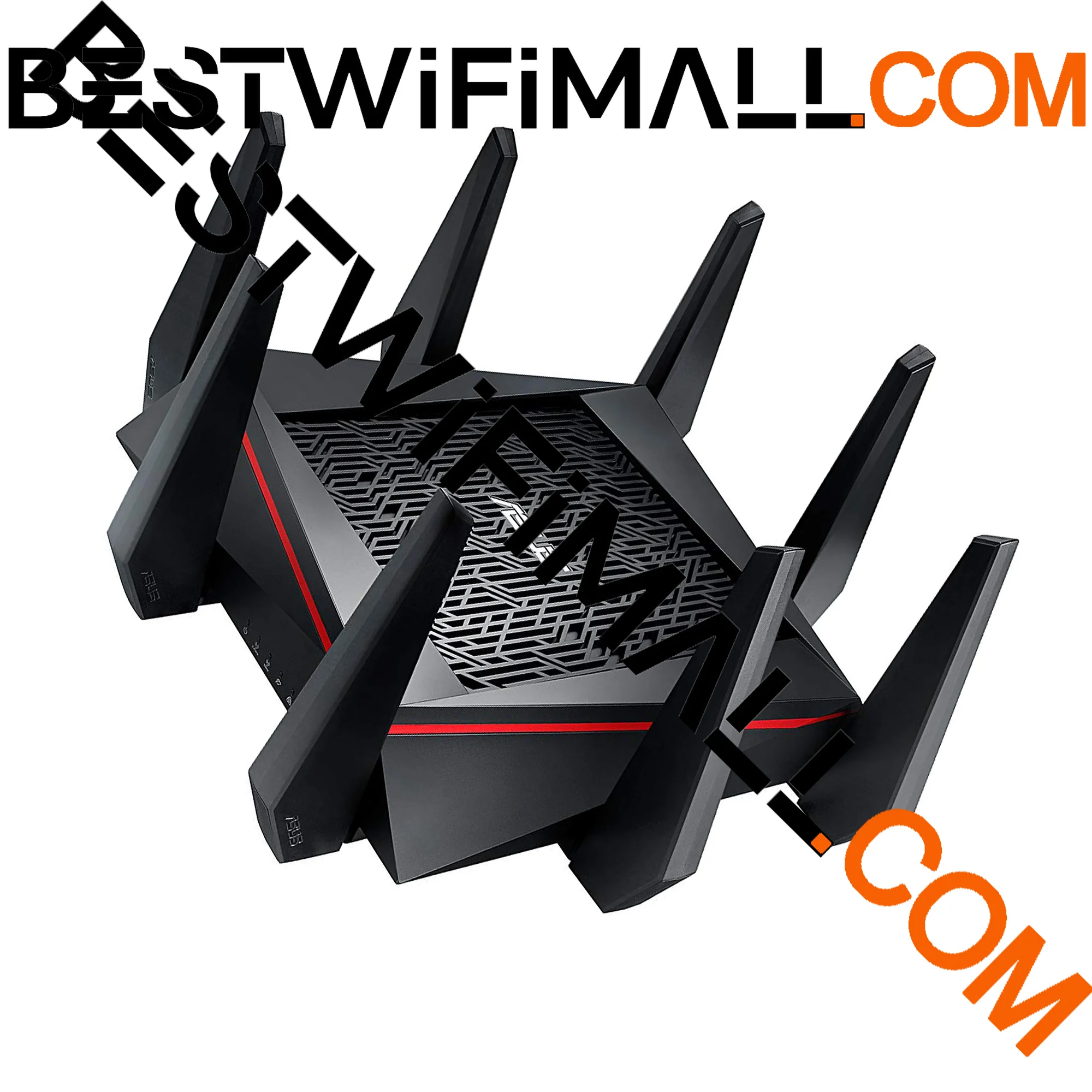 

Игровой Wi-Fi роутер ASUS RT-AC5300 AC5300, трехдиапазонный, 5330 Мбит/с, MU-MIMO, AiMesh для Mesh Wi-Fi систем