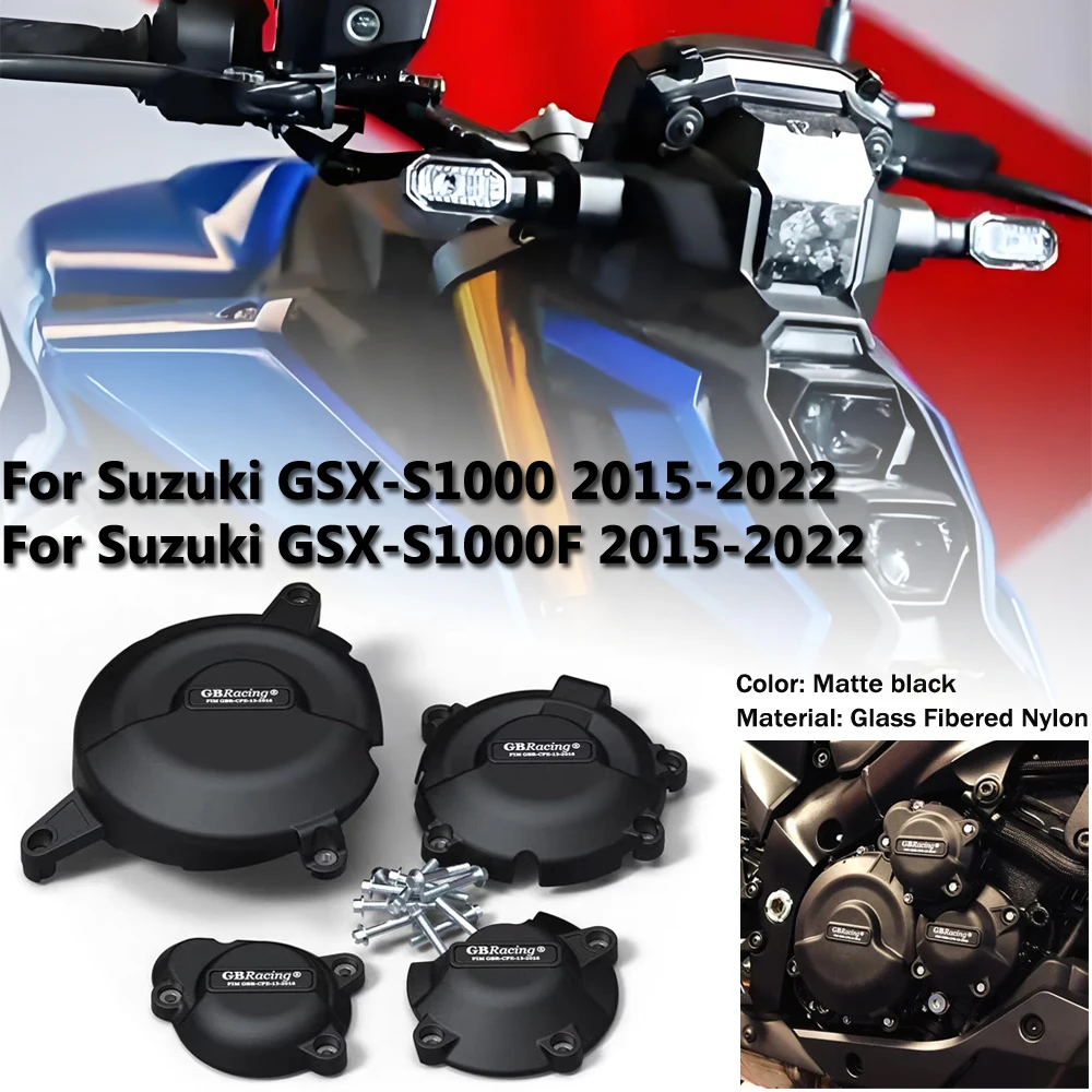 

Защитный чехол для гоночного двигателя Suzuki GSX-S1000 GSX-S1000F 2015-2023 L9 GB, аксессуары GSX-S1000