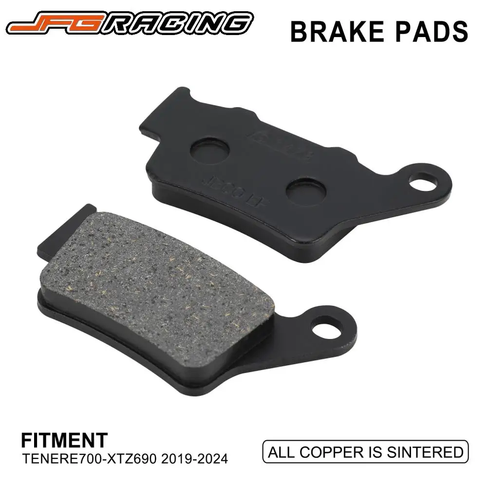 Motorcycle Accessories Dirt Pit Bike Front Rear Brake Pads For YAMAHA TENERE700 TENERE 700 XTZ 690 XTZ69 Off-road Traveling