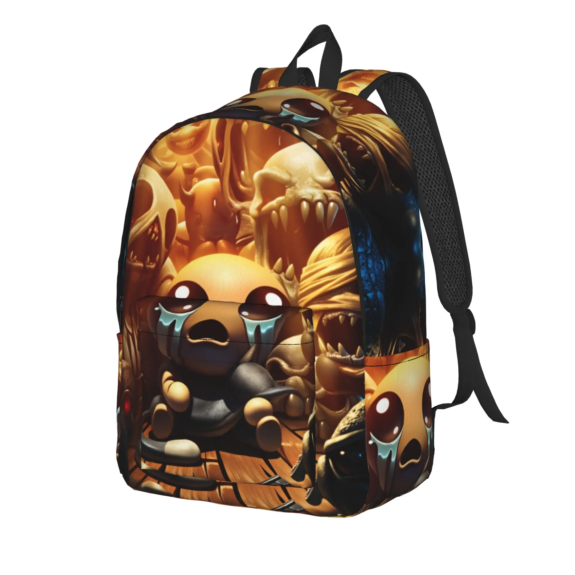 The Binding of Issac Backpack Hot Game Daily Backpacks Girl Fashion School Bags Colorful Lightweight Rucksack