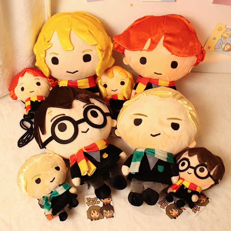 

2025 New Model 30cm Kawaii Harry Potter Figure Peripheral Doll Plush Toys Birthday Gift Dolls for Girls Christmas Gifts
