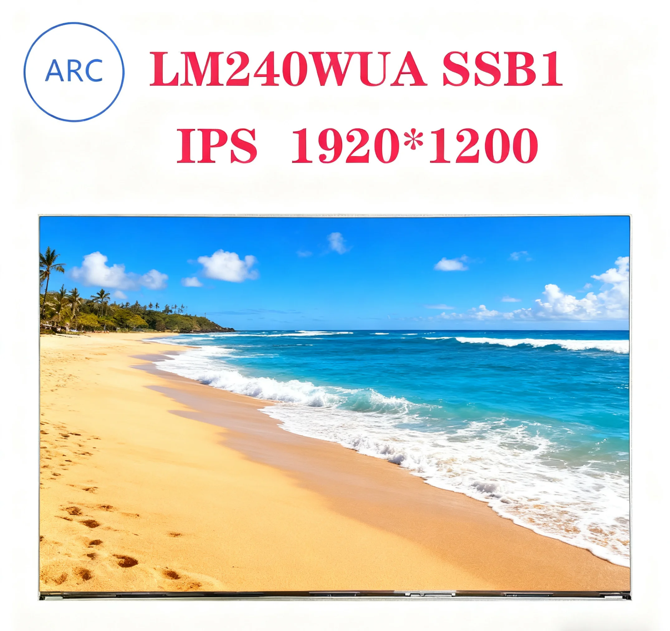 

original new 24" LCD screen LM240WUA SSB1 1920×1200 IPS LM240WUA-SSB1