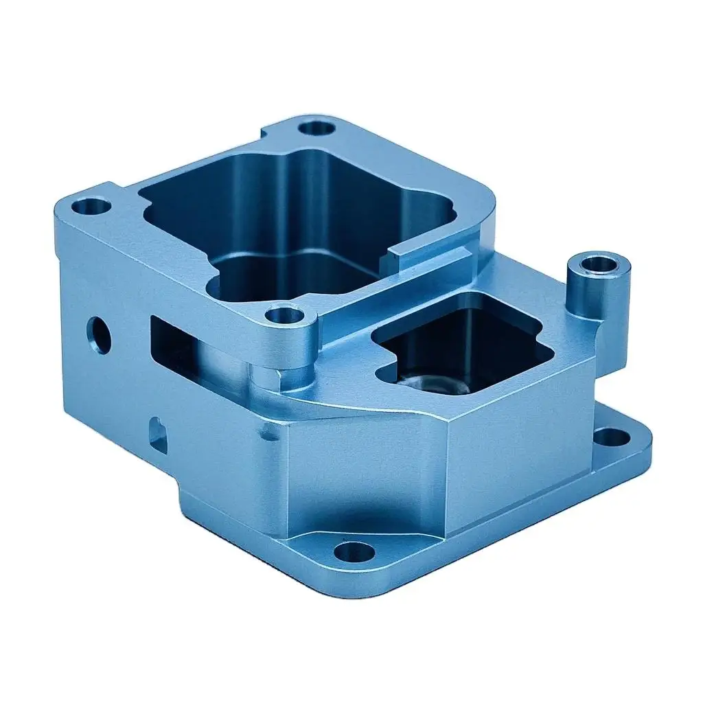 

Custom CNC Machined Anodized Aluminum Parts with Laser Engraving Professional CNC Machining Services