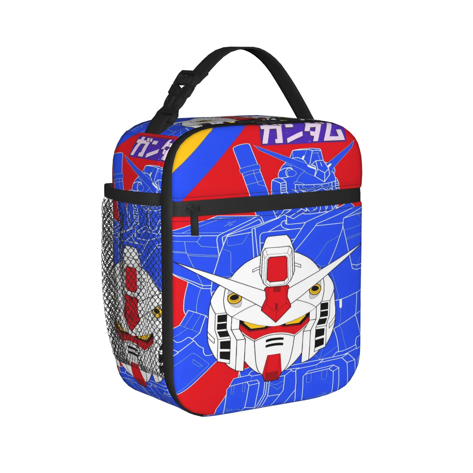 Insulated Lunch Tote Bag mobile suit gundams Product  Lunch Container Y2K Cooler Thermal Lunch Box For School