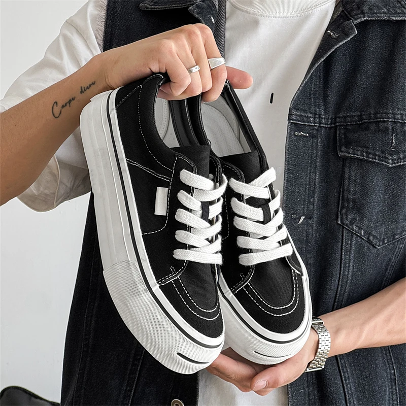 

​2025 Viral Street Shoes– Edgy Skate Shoes, Retro American Style, Thick Sole, Casual & Fashionable, Hiking-Friendly