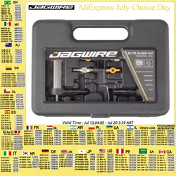 JAGWIRE Elite Bleed Kit Hydraulic Disc Brake Oiling Tool Bicycle Brake Oil Filling Tool For DOT and Mineral Oil Oil Bleed Tool