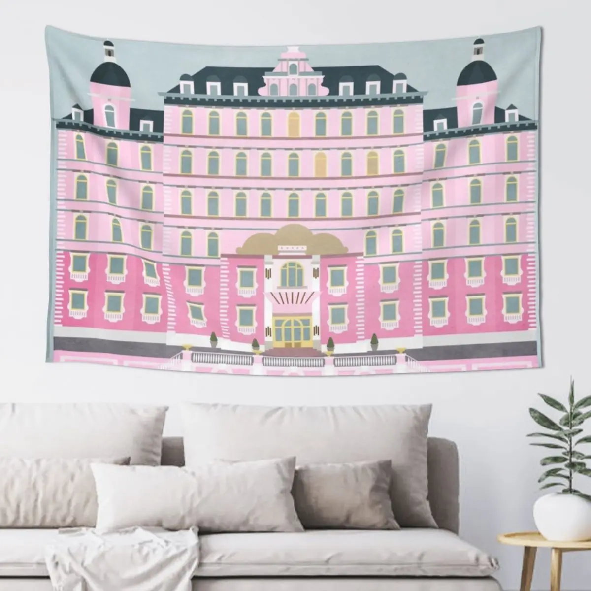 

Grand Budapest Hotel Tapestry Wall Decor Decor Home Decorative Wall Tapestry