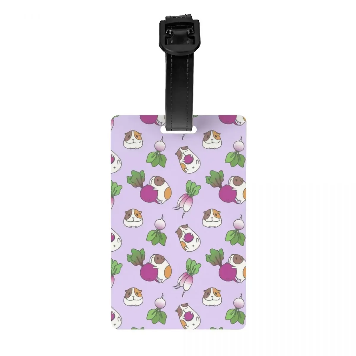 

Custom Guinea Pig Pattern Luggage Tag Privacy Protection Domestic Cavy Baggage Tags Travel Bag Labels Suitcase