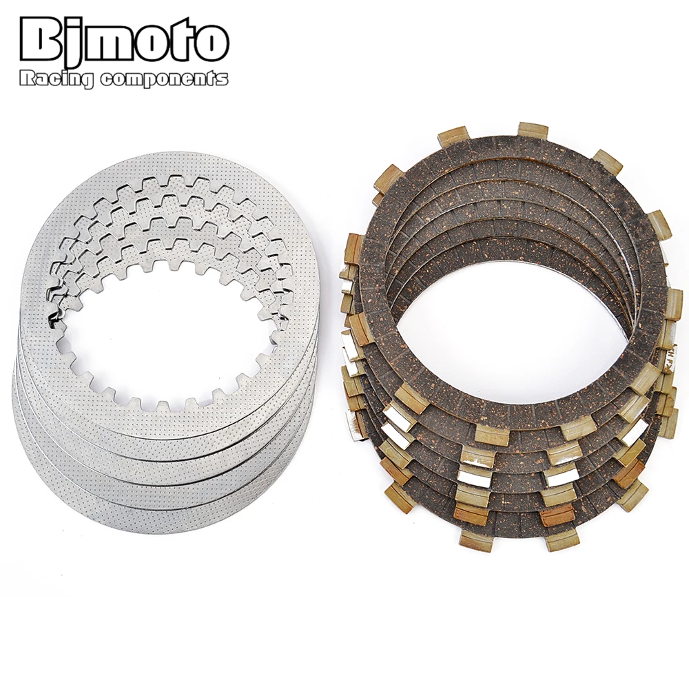 Clutch Friction Disc Plates For Yamaha SR250G SR250H SR250TH SR250 TT250G TT250H TT250J XT250 G H J K KC XT250 1980 1981 1983