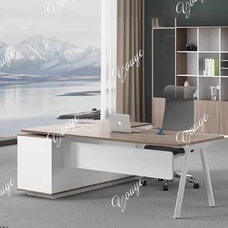 

P A63 Drawer Home Study Office Desk Study Wide Bedroom Coffee Computer Office Desk Laptop Storage Writing Mesa Ordenador Furnitu