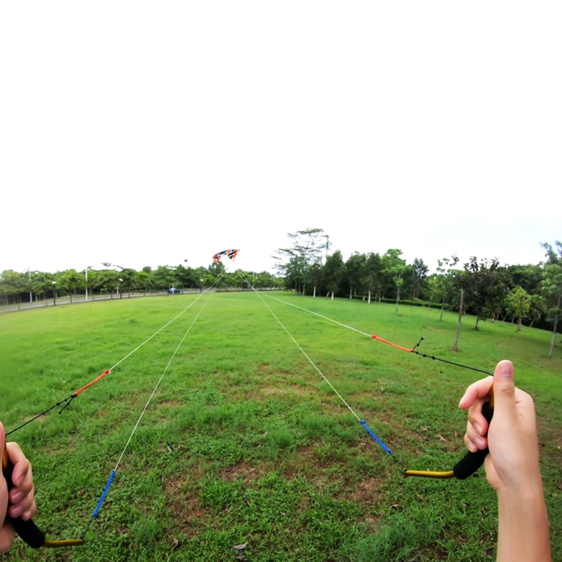 9KM Freilein 4 líneas acrobacias cometa pipa 2,38 m principiante deportes acrobáticos Icarex PC31 (juego: manijas de 13 "+ líneas voladoras de 4x30mx90lb + bolsa)