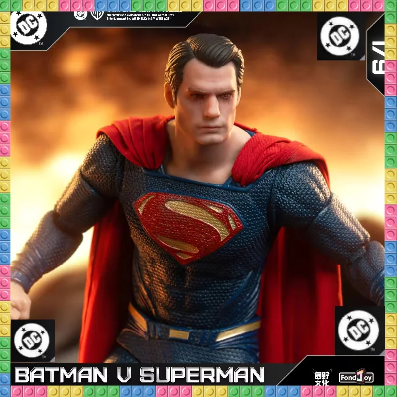 

New Fondjoy Batman Vs Superman Dawn Of Justice Action Figure Bvs Armored Batman And Superman 2.0 Set Model Limited Toy Gifts