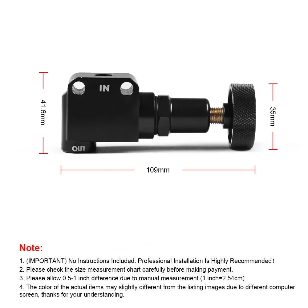 Lodenqc regolatore di pressione della valvola proporzionale del freno per la regolazione del freno 1/8-27 NPT regolatore di pressione tipo a manopola della vite