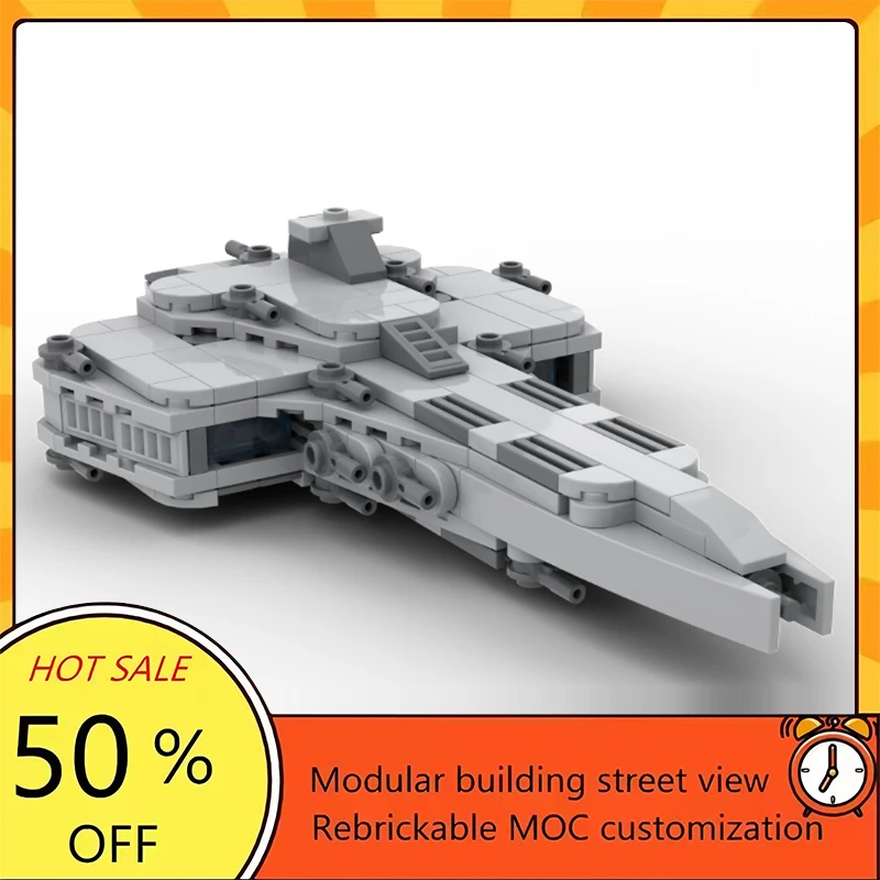 

Набор из 298 деталей: Популярная модель космического корабля из фильма «Звездные войны», конструктор MOC, модульные технологичные блоки, подарок на праздник, игрушка для сборки, детский набор