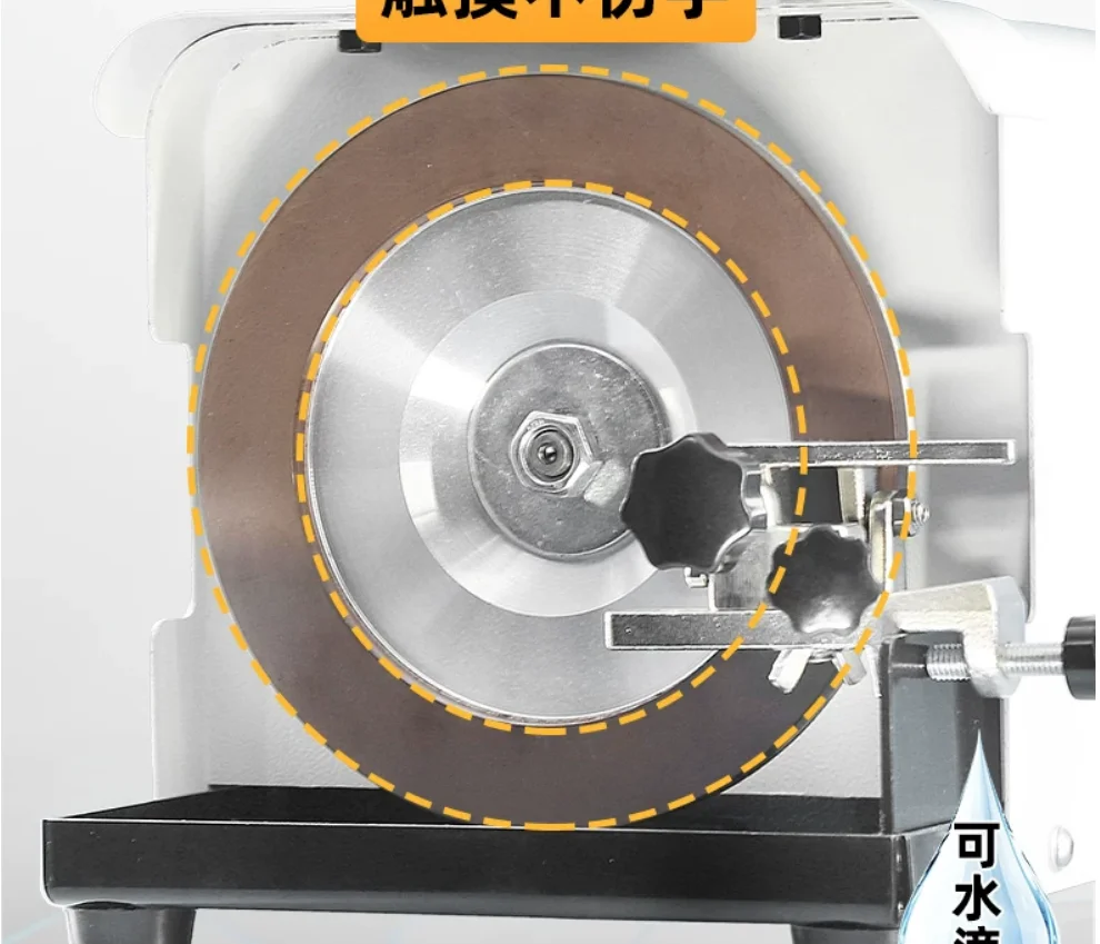 Professional 220V Scissor Sharpening Machine - Industrial Universal Sharpener for Straight & Curved Scissors
