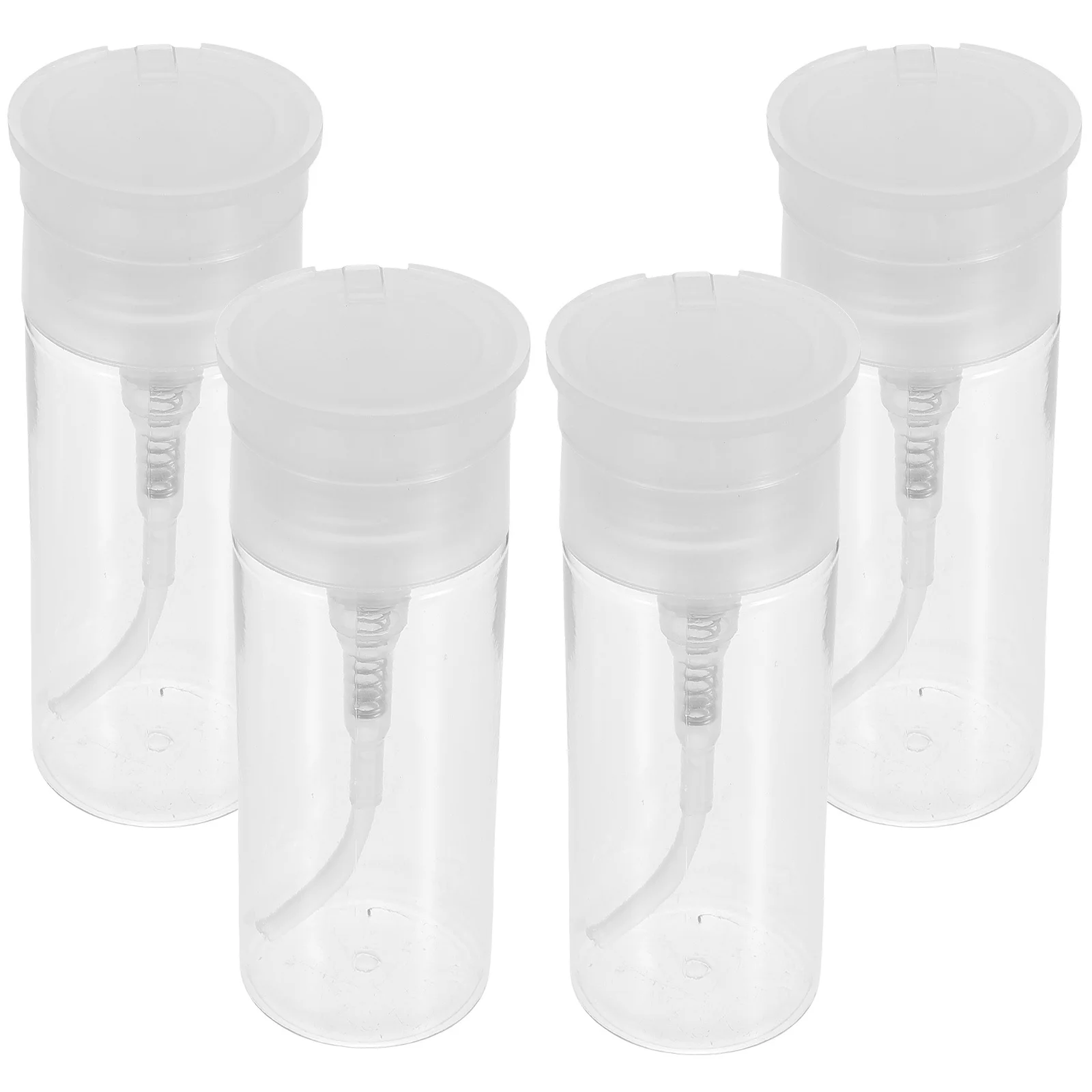 100 ml Nagellackentferner-Flasche, tragbarer Pressspender für Reisen, leere Pumpflasche, wiederverwendbarer Flüssigkeitspresspender