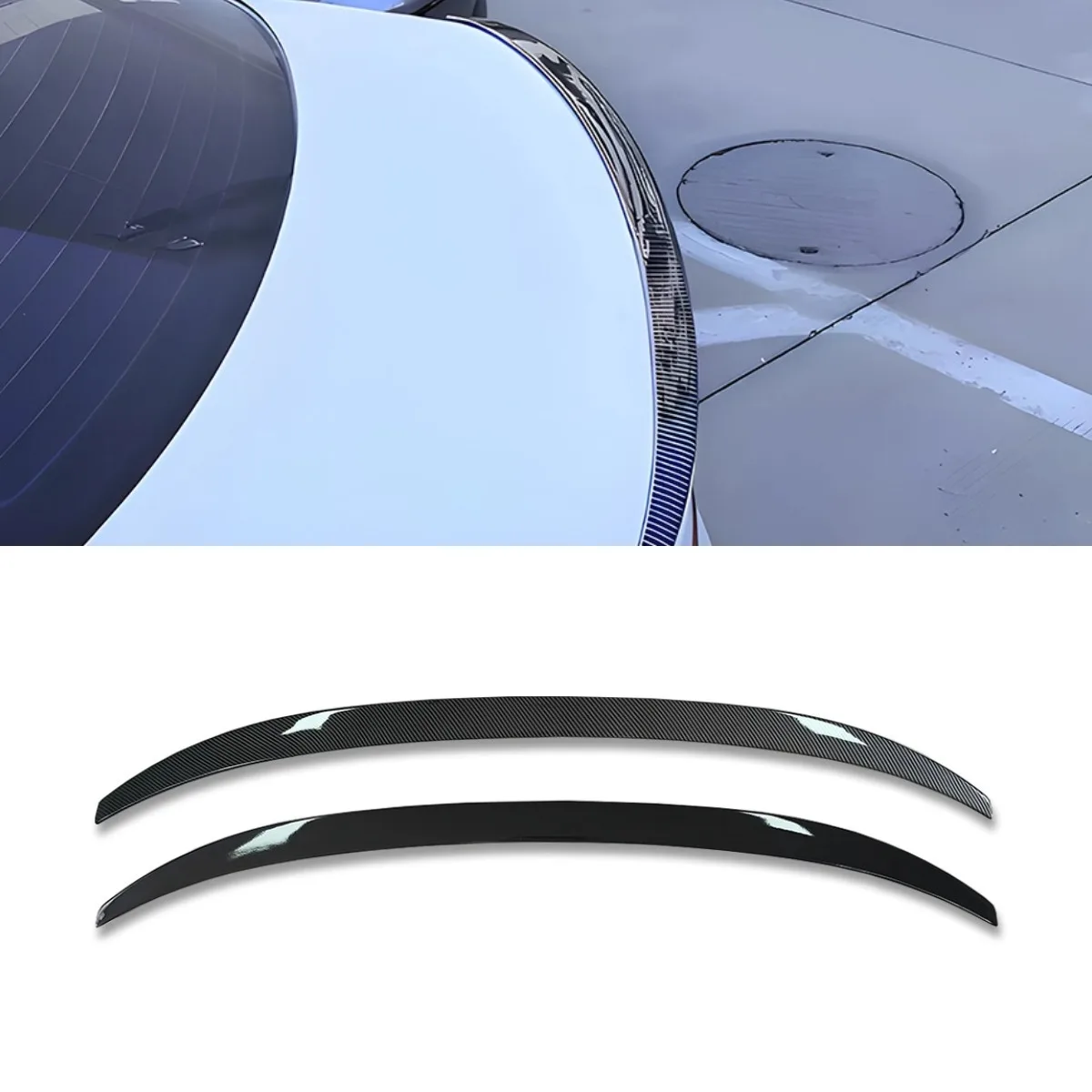 

Car Rear Wing Rear Trunk Spoiler Diffuser Protector Body Kit For Audi A3 2021+ Car Accessories