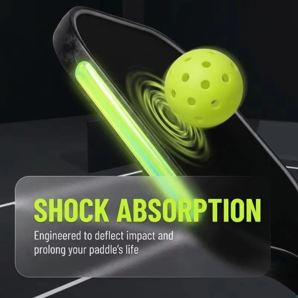 4pcs Wear-Resistant Pickleball Paddle Weight Tape Colorful Shock Absorption Paddle Balance Sticker Increase Strength