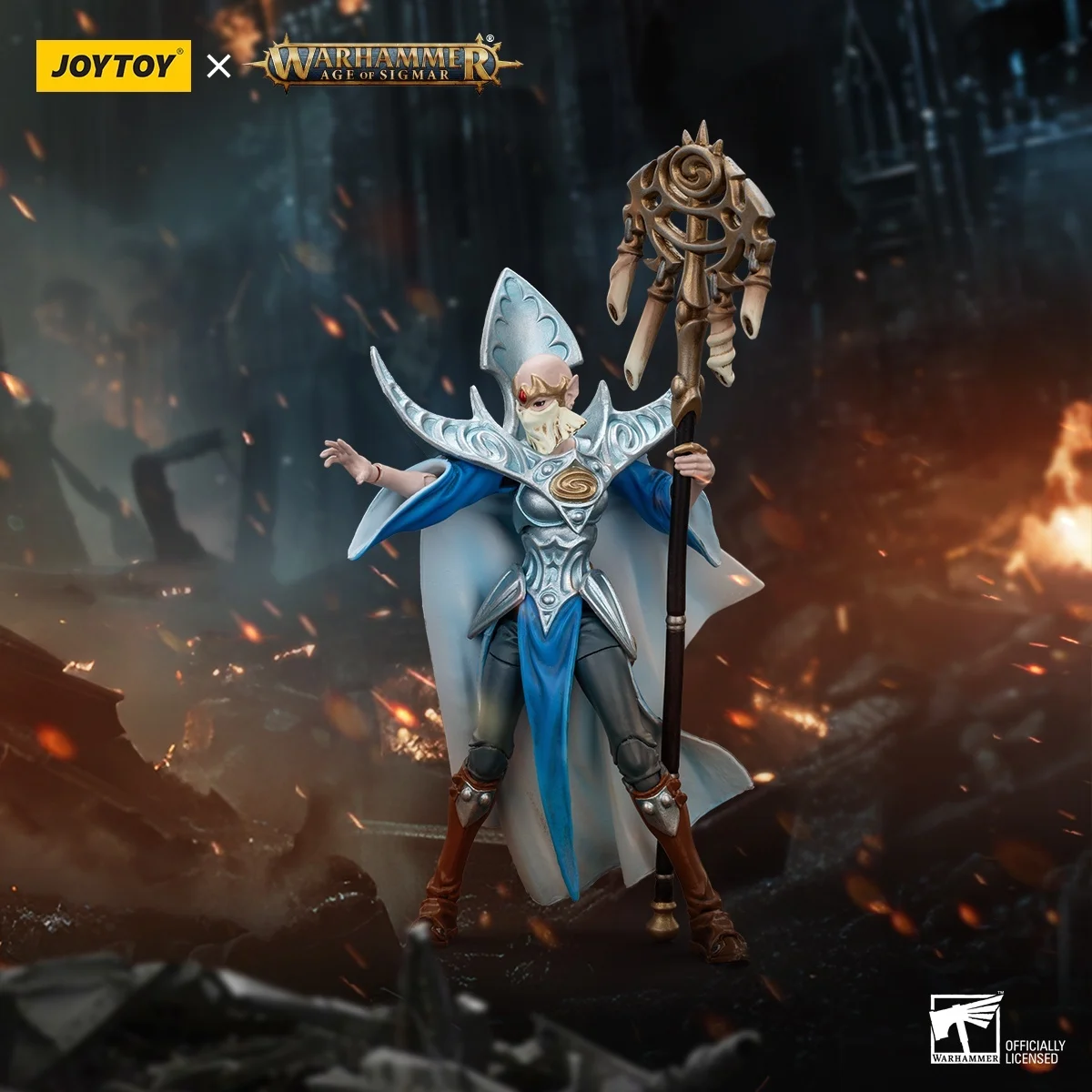 

JOYTOY Warhammer AGE OF SIGMAR Stormcast Eternals The Blacktalons Lorai, Child Of The Abyss Action Figures Original Collection