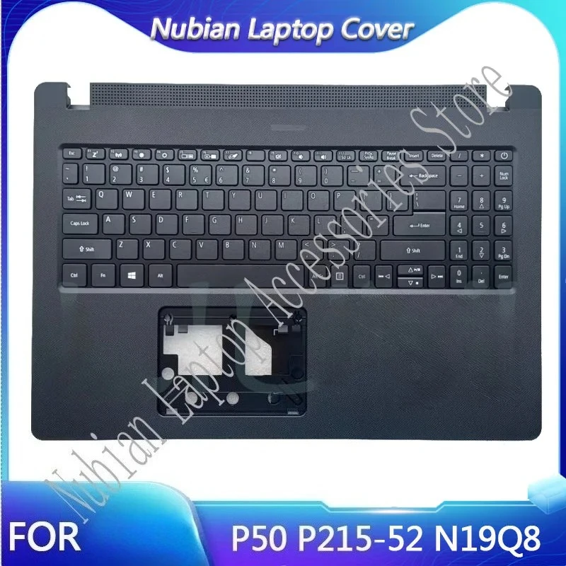

Новинка для P50 P215-52 N19Q8 P клавиатура/клавиатура для собачьей панели с черным корпусом и верхней крышкой хоста США
