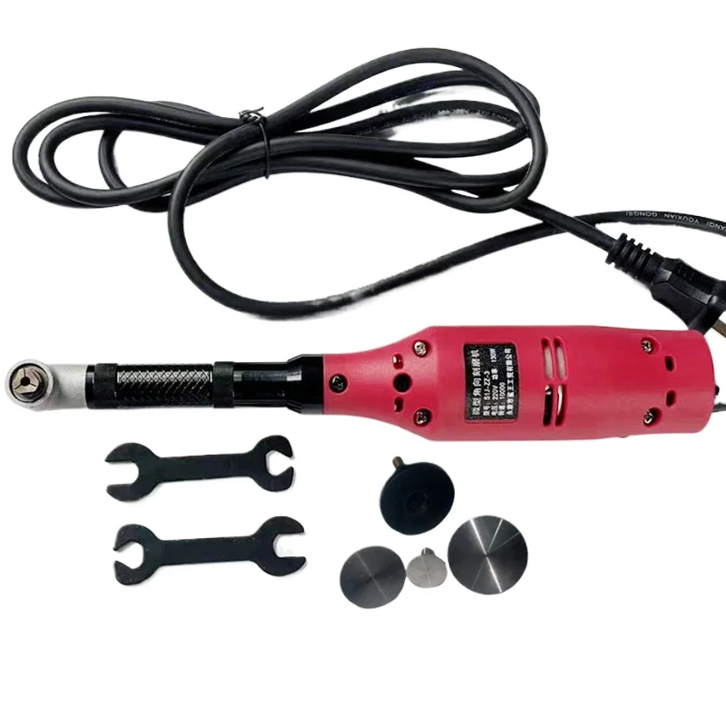 90 degree electric elbow multifunctional grinding machine mold polishing machine hanging grinding soft shaft handle