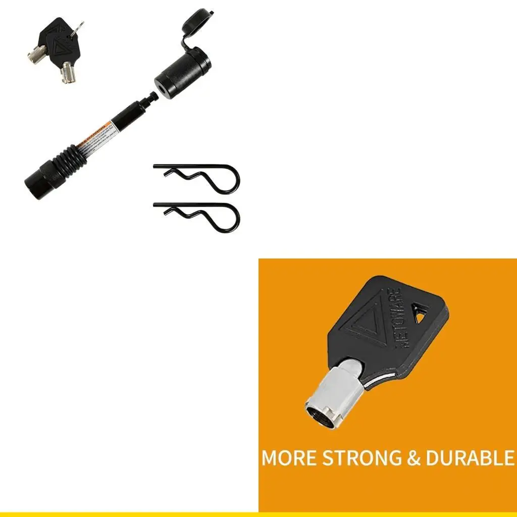 

SZCH 5/8-дюймовый предохранительный замок для подключения прицепа, включая функцию защиты от кражи и бесшумность