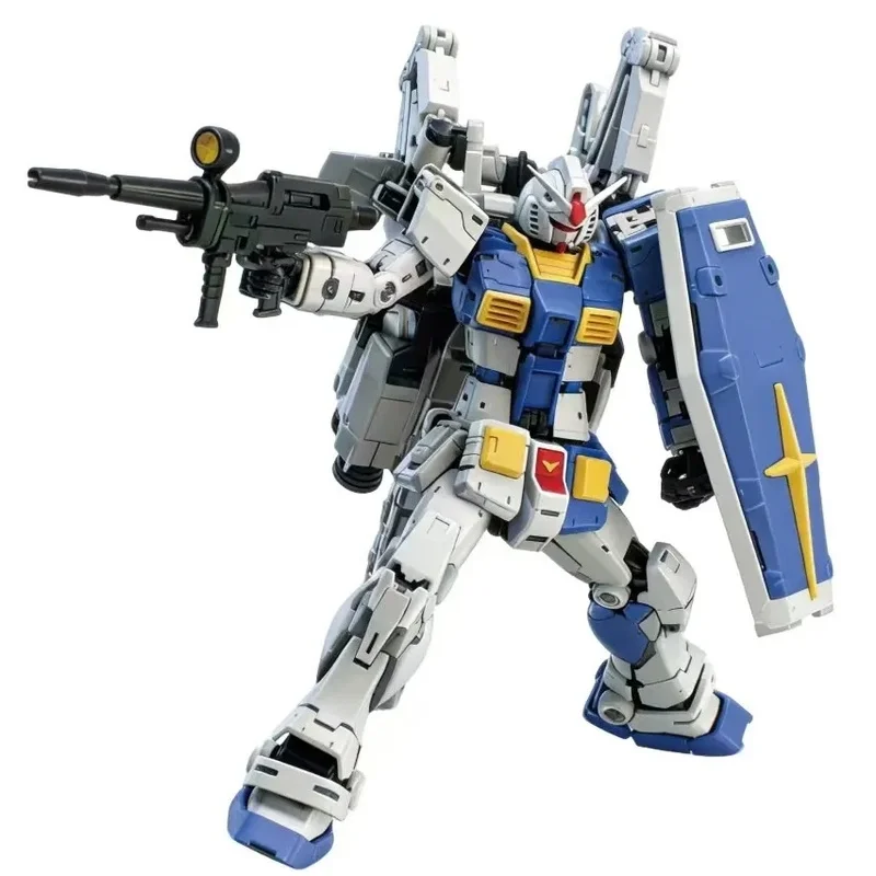 RG40C 1/144 RX 78F Kowloon Fist, Kit de Modelo de Ensamblaje con Alas Transparentes en el Esquema de Color Osaka, Figura de Acción, Juguetes para Niños, Regalo Coleccionable