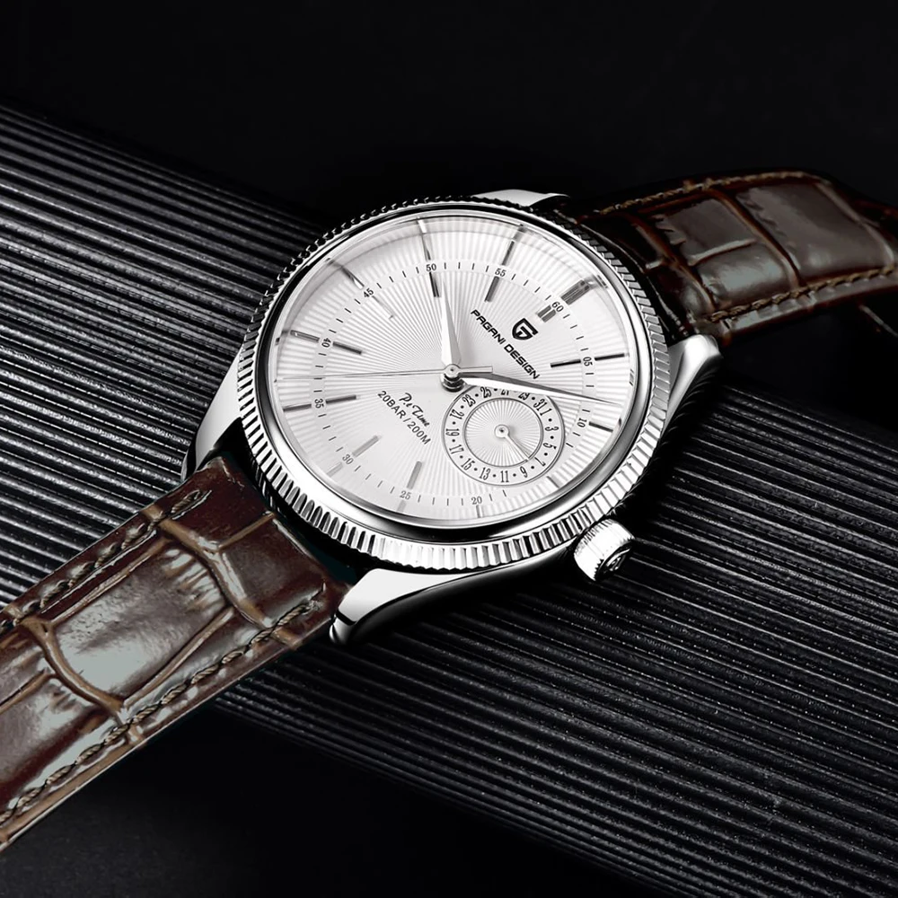 PAGANI DESIGN Casual Fashion Simple Men's Watch Luxury Simulation VH65 Quartz Watch Sports Leather 100 Waterproof Watch For Men - view 3