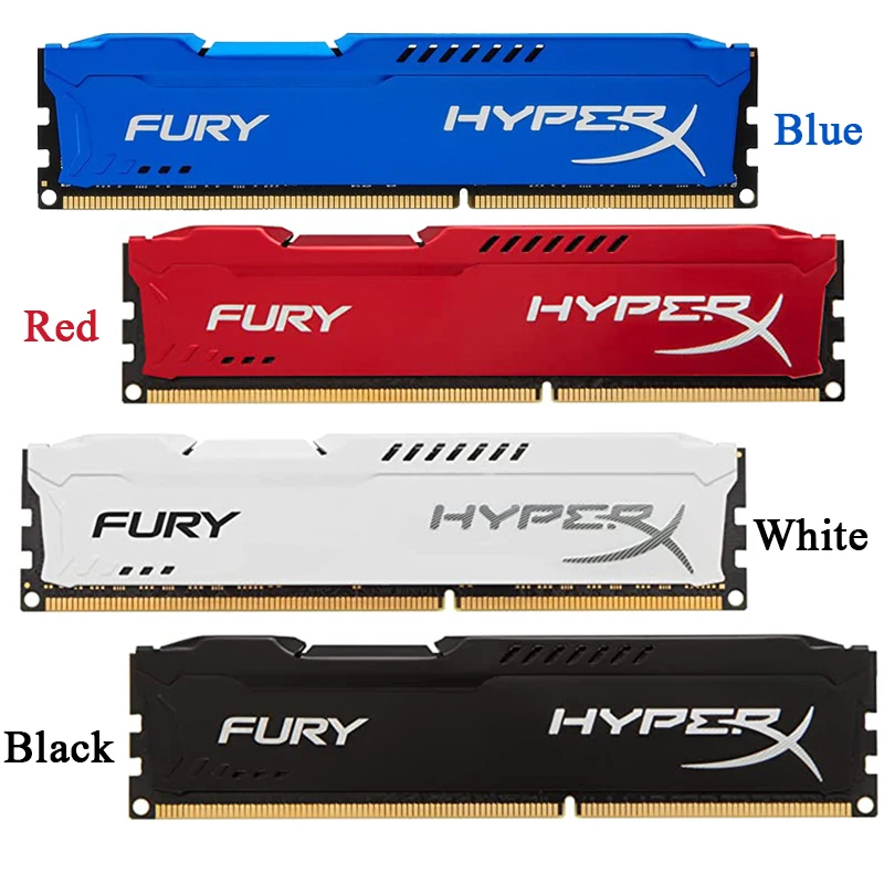 

HyperX Fury Memoria DDR3 8GB (2x4GB) 16GB (2x8GB) Kit RAM 1866MHz 1600MHz 1333MHz Desktop RAM 240Pins 1.5V DIMM PC3-12800 14900