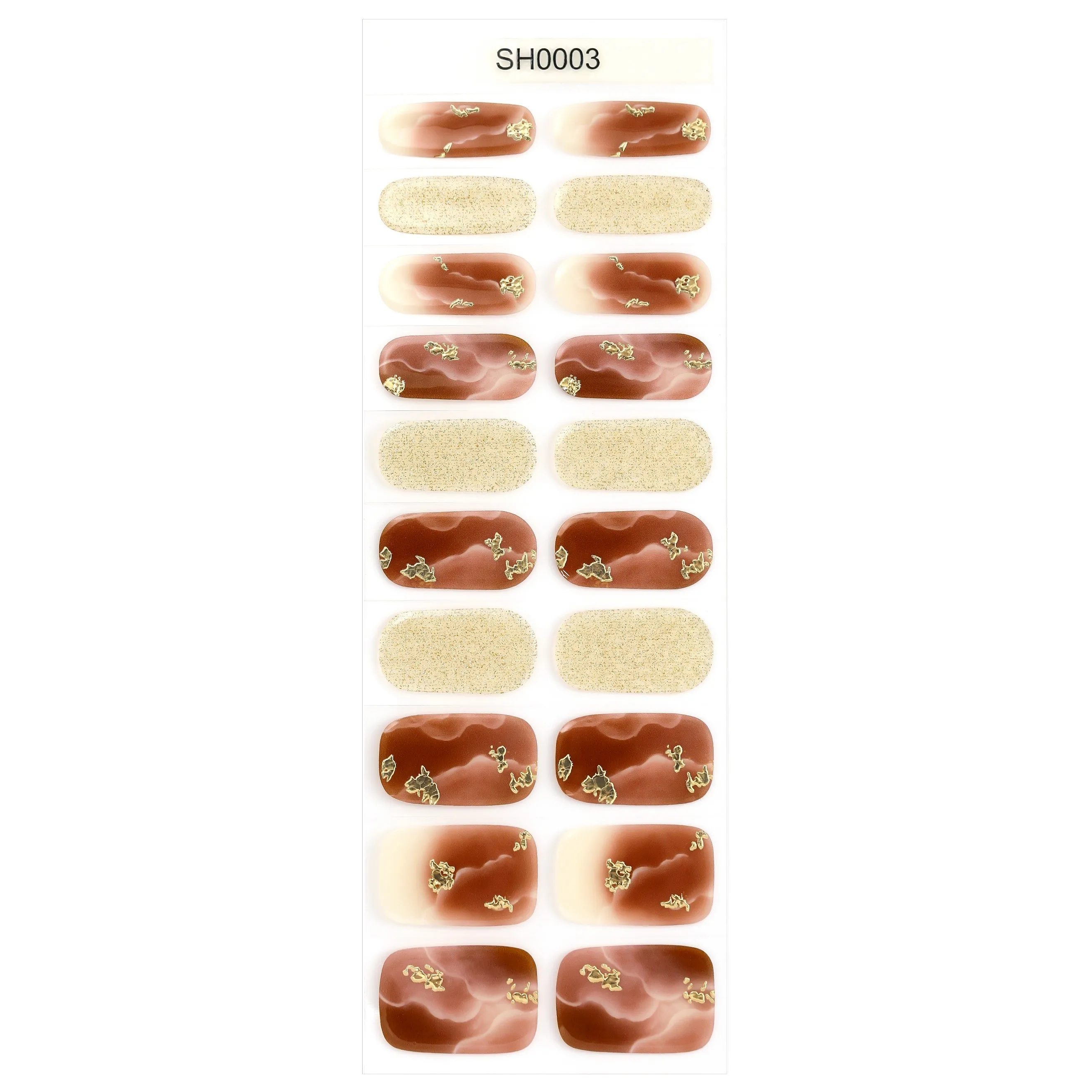 1 PZ 2025 Primavera ed Estate Nuovi adesivi per unghie in gel Adesivi per unghie autoadesivi È necessario brillare la luce Decorazione per unghie fai da te