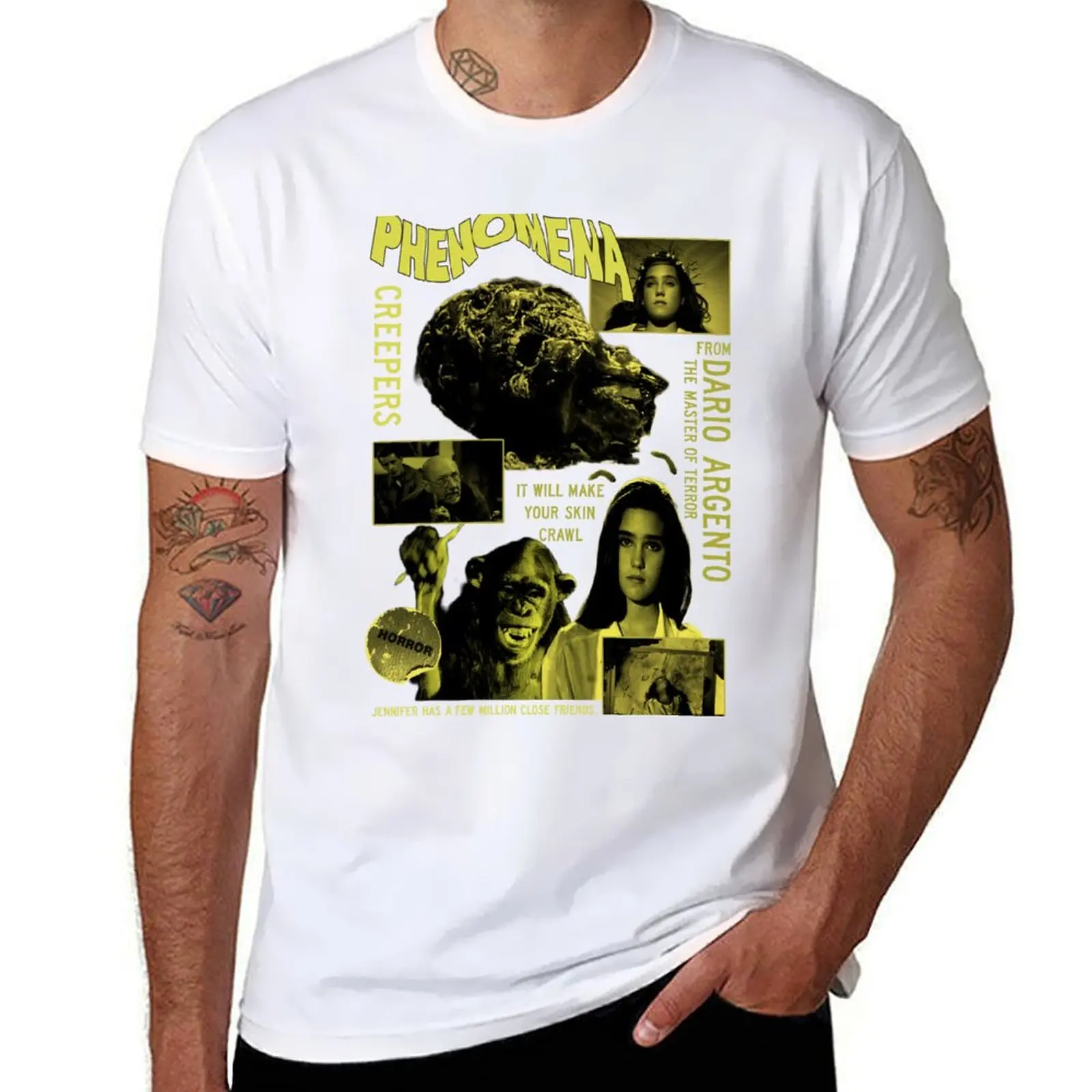 

Phenomena-It Will Make Your Skin Crawl футболка хлопковые футболки мужские футболки высокого качества для мужчин футболка