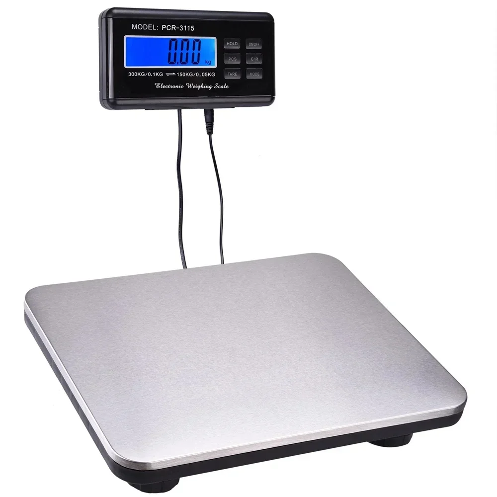 300kg LCD Digital Scale W/ 3 Measuring Units & 2 Modes