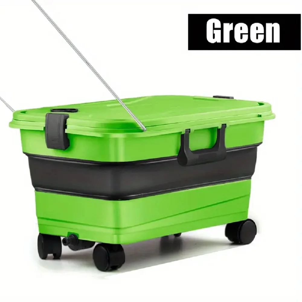 

Складной резервуар для воды большой емкости, 22 л, специальное ведро для стиральной машины для автомобиля, кемпинга, рыбалки, кемпинга