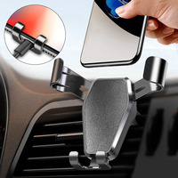 C5 Car Holder For Phone Multi-function Mobile Phone Holder Gravity Bracket Sun Visor Mirror Dashboard GPS Smartphone For iPhone