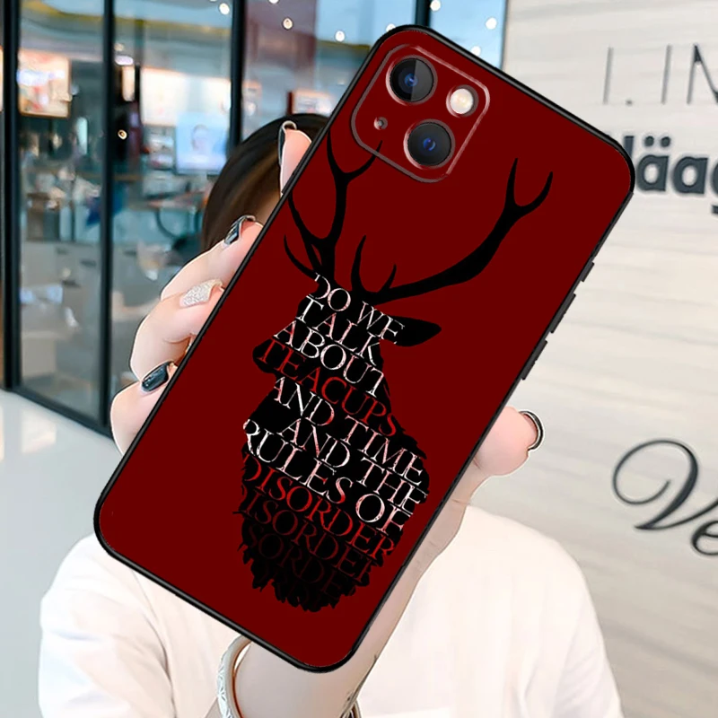 Hannibal Phone Case For iPhone 13 12 Mini 11 Pro Max Plus X XS Max XR Cover Shell
