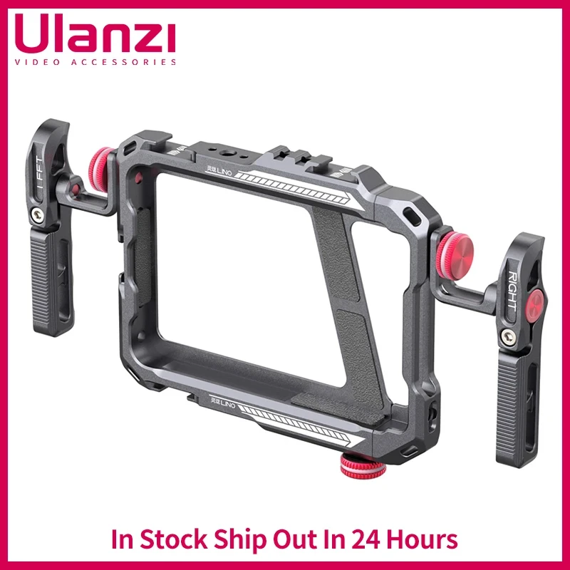 Ulanzi Lino Smartphone Cage for iPhone X XR XS Max 11 12 13 Mini/Pro/Pro Max Smartphone Handle Grip Phone Vlog Video