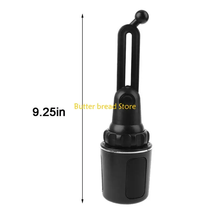 W89C Einstellbarer langer Arm Mobiltelefon Mount CAR Cup Magnethalter Ständer