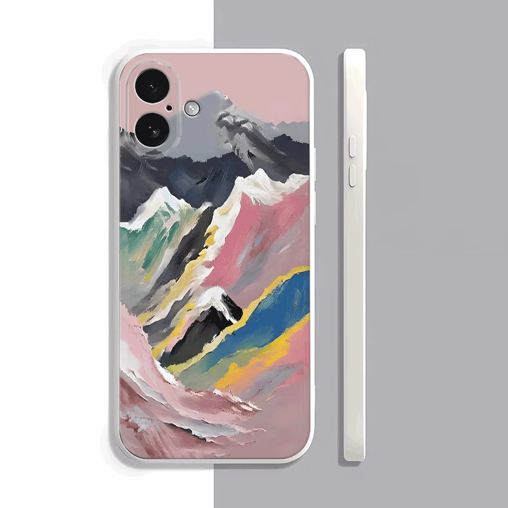 

Oil painting Phone Case for iPhone17Pro Max/17Pro/17/16/15/14/13/12/11/Pro/Plus Fashion Friend Gift Aesthetic Phone Case